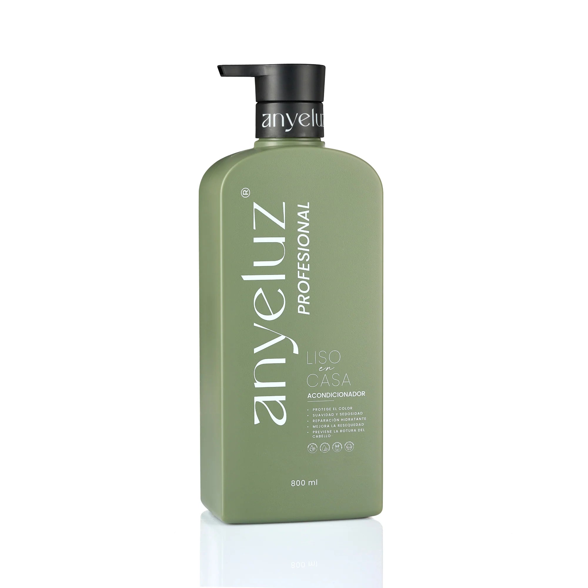 ANYELUZ ACONDICIONADOR LISO EN CASA