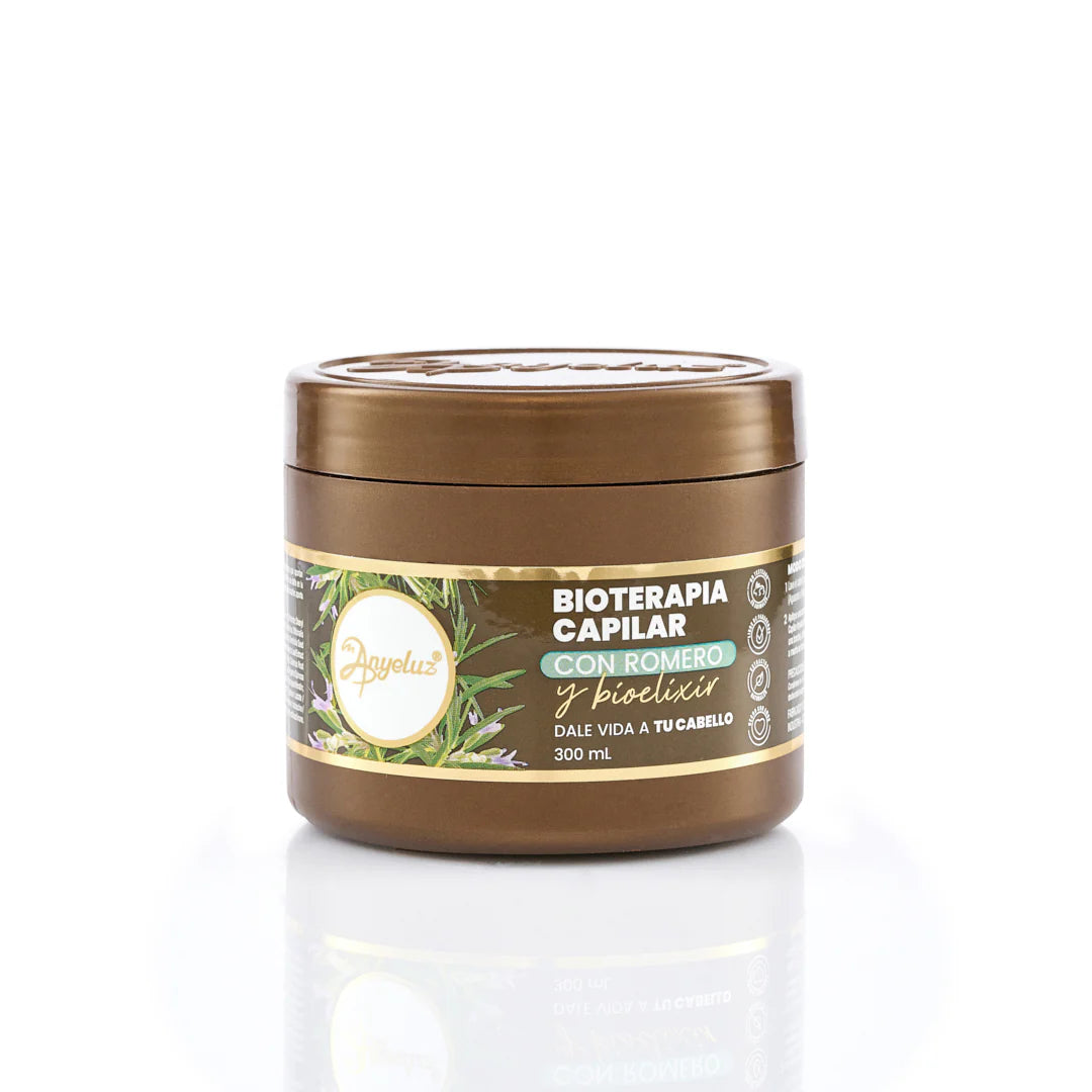 BIOTERAPIA CAPILAR CON ROMERO Y BIOELIXIR