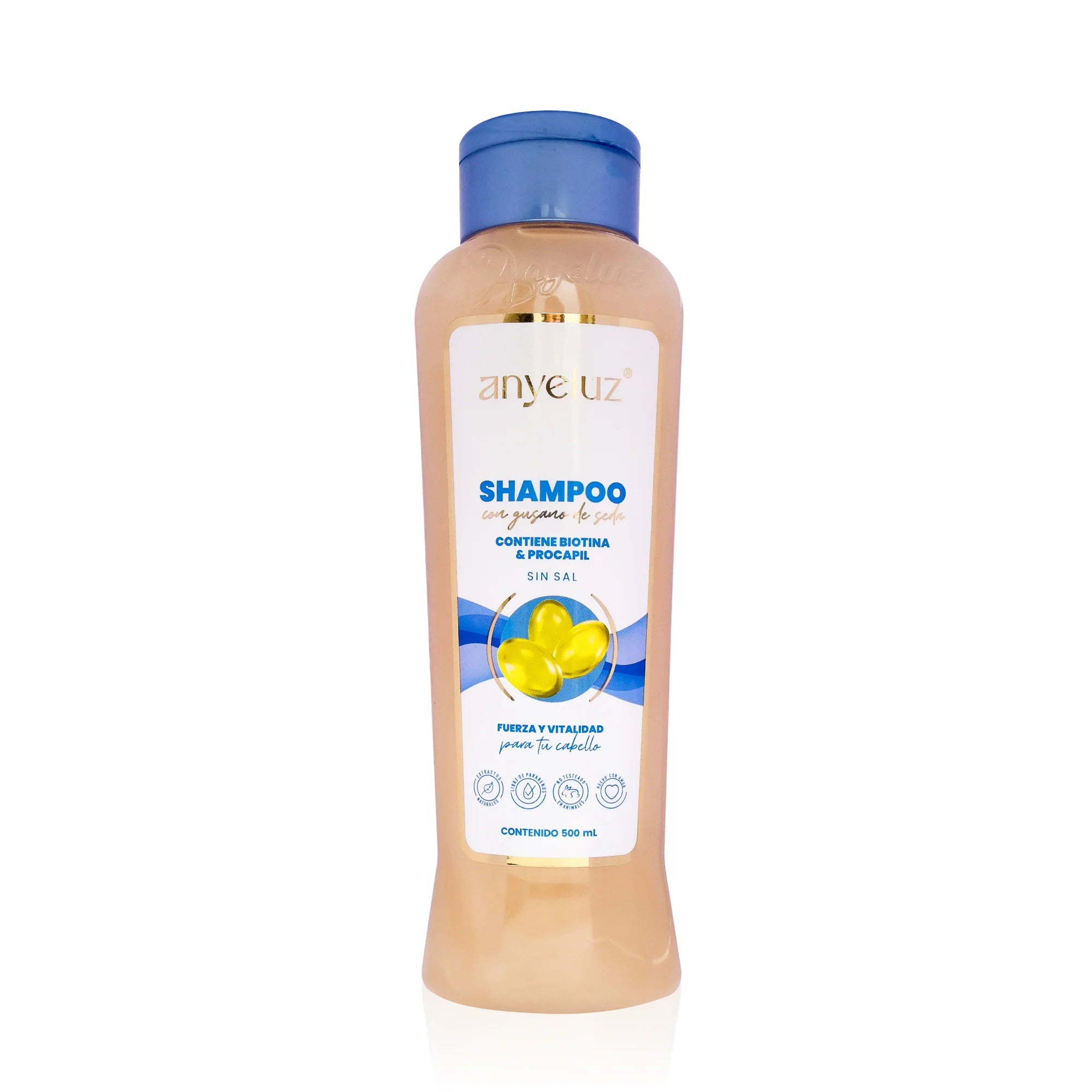 ANYELUZ SHAMPOO GUSANO DE SEDA