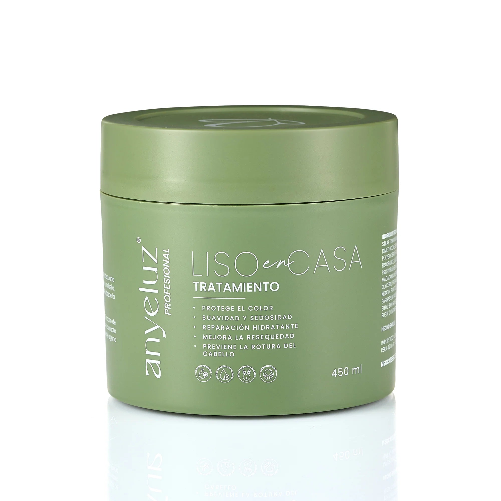 ANYELUZ TRATAMIENTO LISO EN CASA